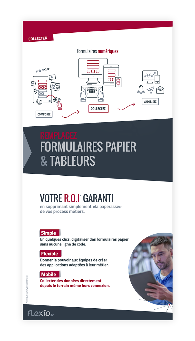 Visuel du contenu "Remplacez vos formulaires papiers et tableurs"