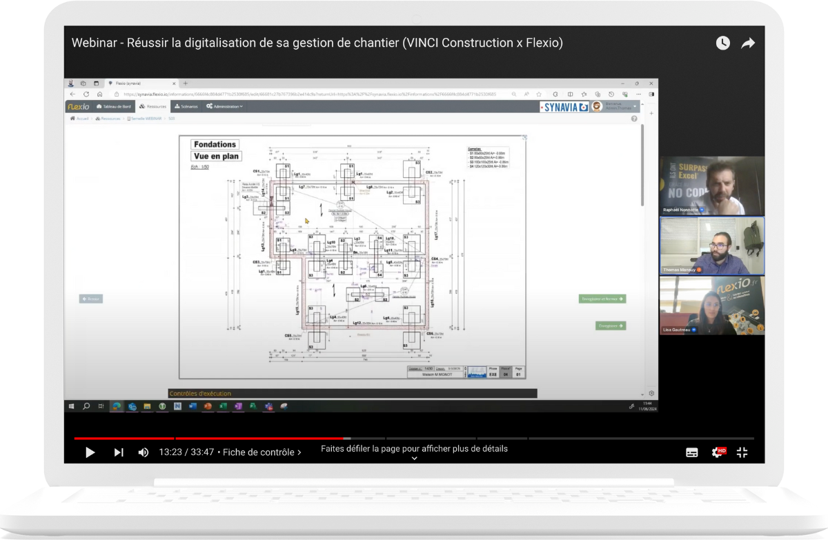 Visuel du webinar "Digitalisation de chantier"